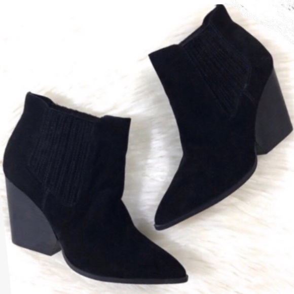 SALE 🧡Adam Tucker • Genuine Black Leather Western Bootie - Picture 7 of 9